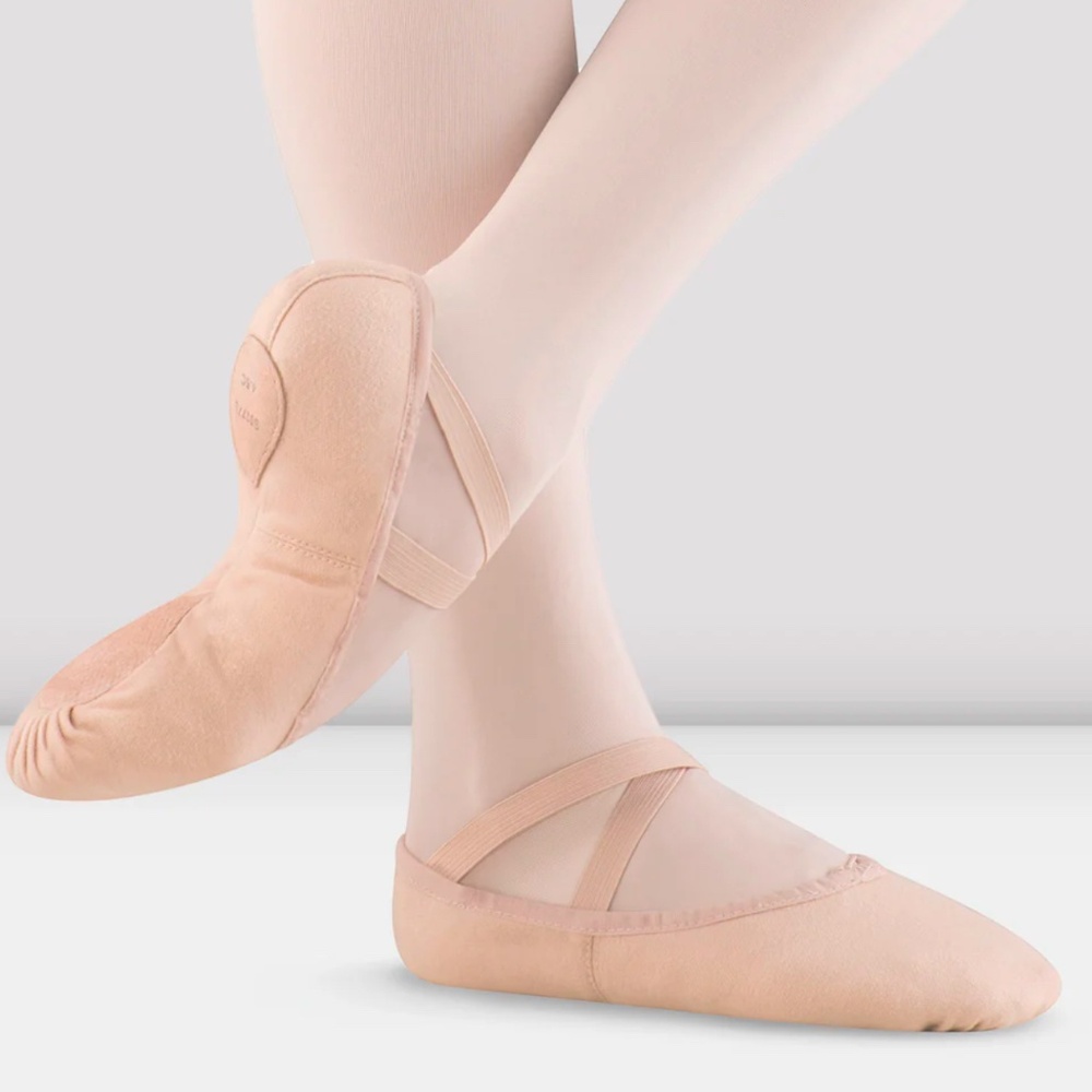 LOT of 3 BLOCH Pump Canvas Split Sole Ballet Shoe BRAND NEW - 2 Lots